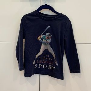 Mayoral Baseball Varsity Long Sleeve - Size 3T